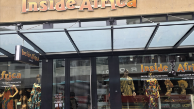 Photo à l'extérieur du magasin Inside Africa Akwaaba