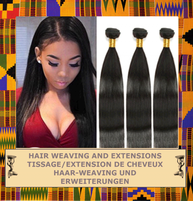 Hair weaving and extensions