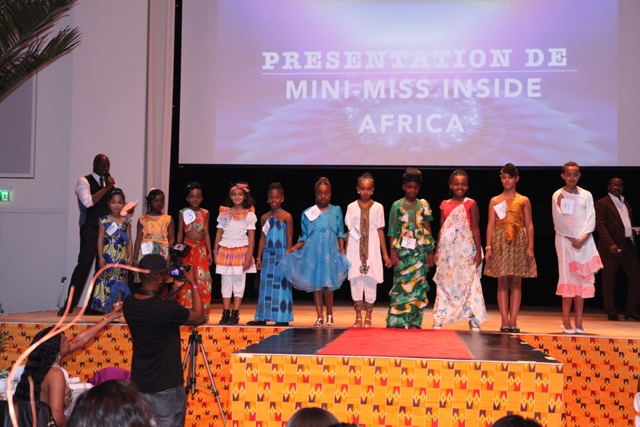 Gala participants on stage