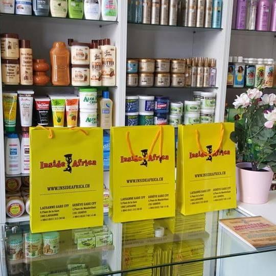 In The Shop display