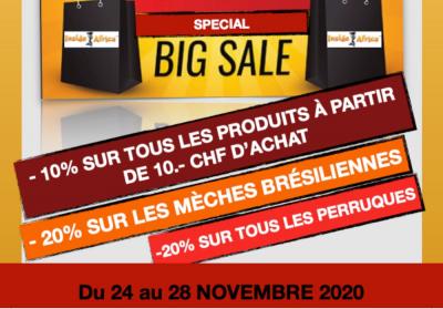 Inside Africa Black Friday 2020 !!! Divers soldes!