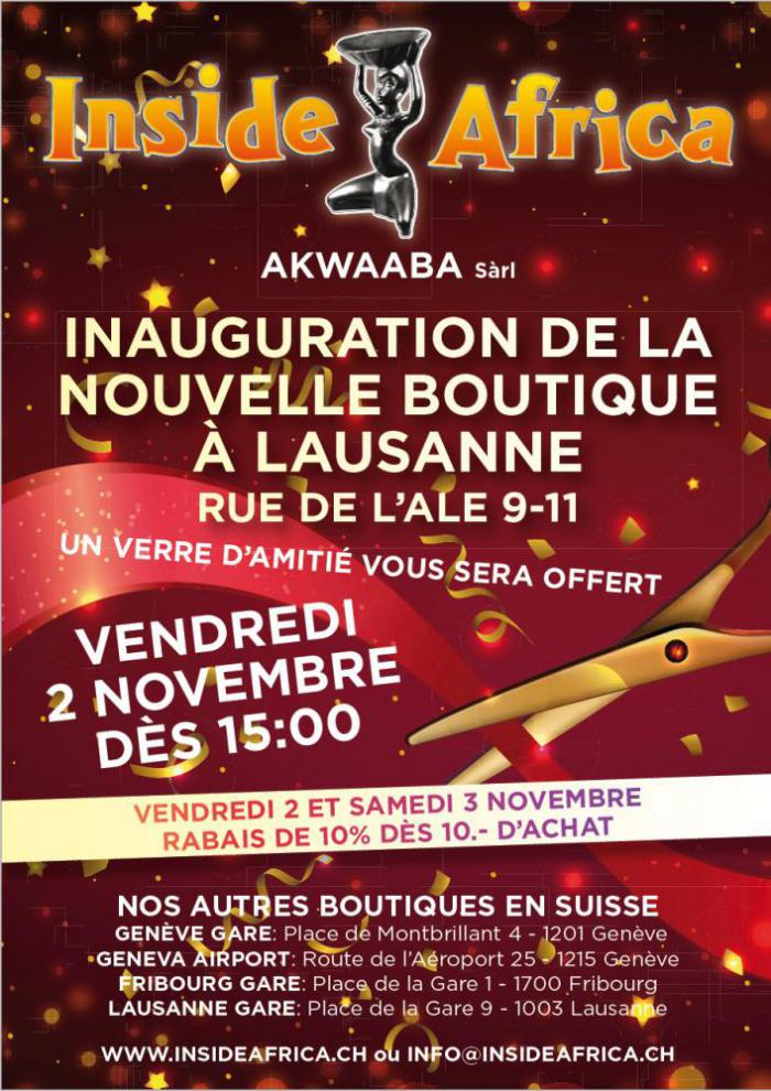 New store opening flyer