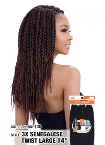 Model Model 38 Senegalaise Twist crochet